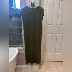 Madewell Olive Midi Dress